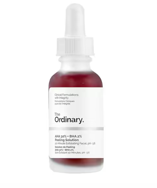 The Ordinary Solution de Peeling AHA 30% + BHA 2% - Soin Exfoliant