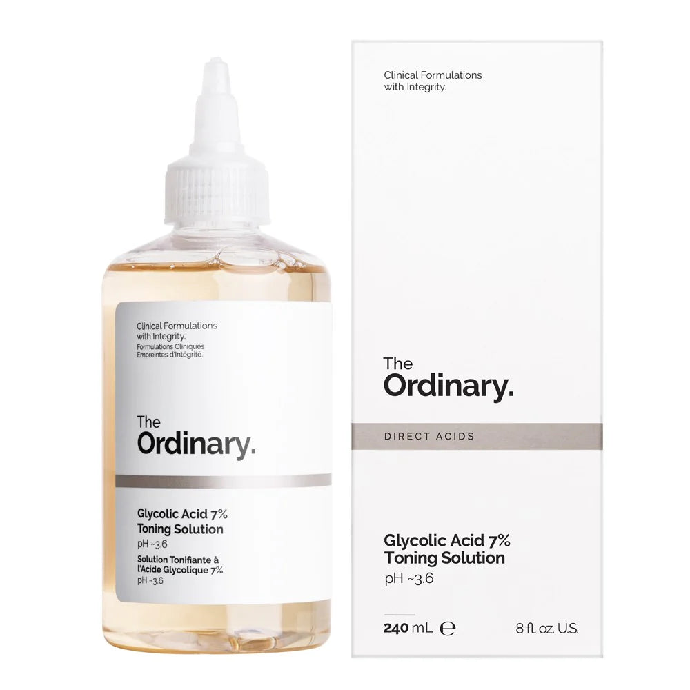 The Ordinary Tonique Exfoliant à l'Acide Glycolique 7% - Lotion Exfoliante